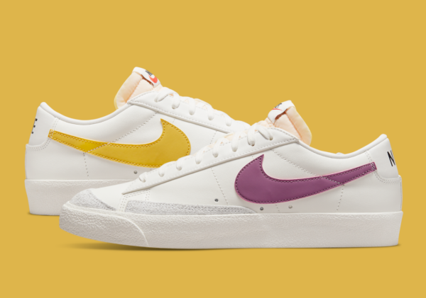 Giày Nike Blazer Low 77 Vintage 'Sail Multi' DA6364-106 - Ảnh 4