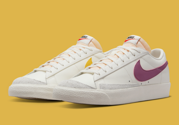 Giày Nike Blazer Low 77 Vintage 'Sail Multi' DA6364-106 - Ảnh 3