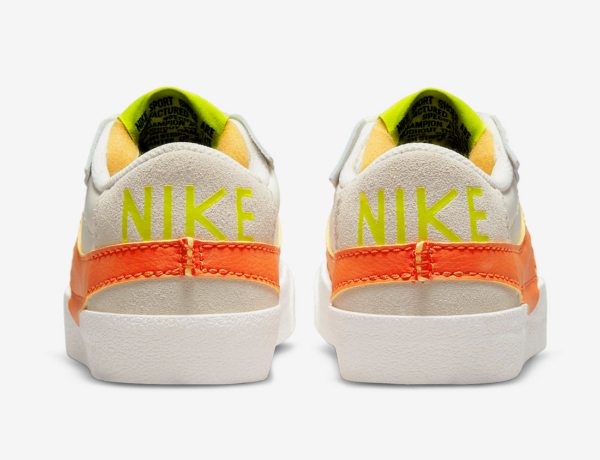 Giày Nike Blazer Low 77 Jumbo 'Sail Orange' DQ1470-103 - Ảnh 5