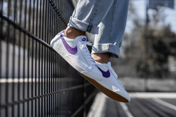 Giày Nike Blazer Low 'Voltage Purple' Blazer Low CI6377-103 - Ảnh 5