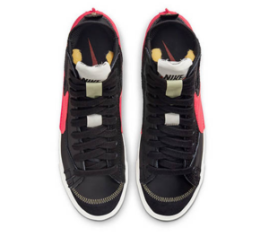 Giay Nike Blazer Mid 77 Jumbo 'Black Bright Crimson' DD3111-001