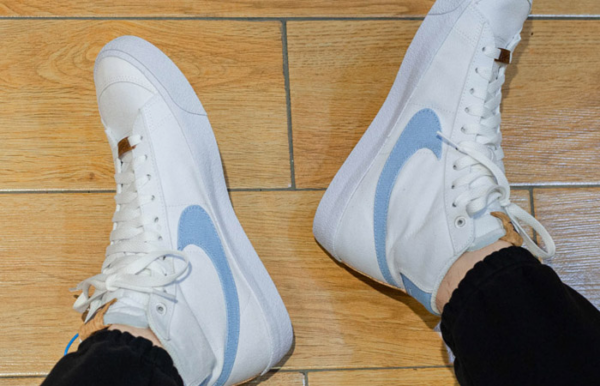 Giày Nike Blazer Mid '77 'Indigo' CI1166-100 - Ảnh 3