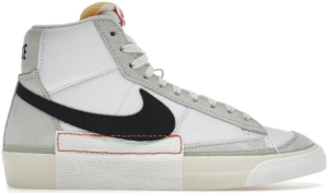 Giay Nike Blazer '77 Pro Club 'Light Bone Black' DQ7673-100