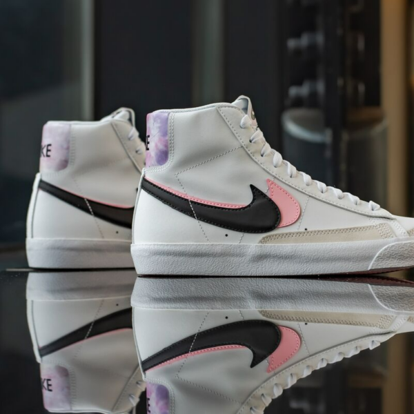 Giày Nike Blazer Mid '77 SE GS 'White Arctic Punch' DD1847-101 - Ảnh 5