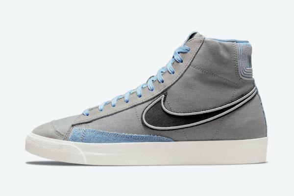 Giày Nike Blazer Mid '77 'Vintage Particle Grey' DJ4648-073 - Ảnh 5