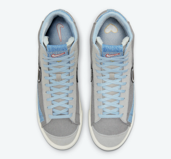 Giày Nike Blazer Mid '77 'Vintage Particle Grey' DJ4648-073 - Ảnh 3