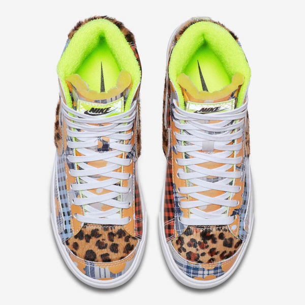 Giày Nike Blaze Mid Gel 'Wild Print Flannel' CJ4239-491 - Ảnh 3