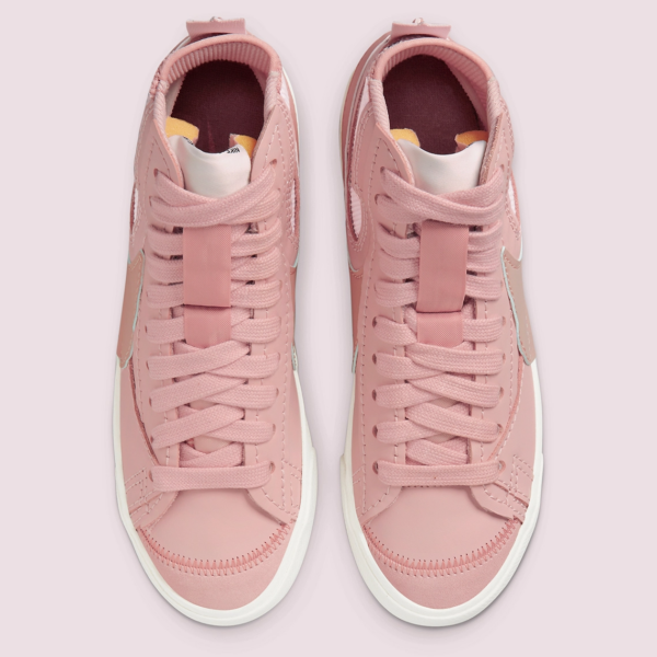 Giày Nike Blazer Mid 77 Jumbo 'Pink Oxford' DQ1471-600 - Ảnh 3