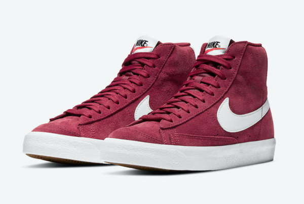 Giày Nike Blazer Mid '77 Suede GS 'Team Red' DC8248-600 - Ảnh 11