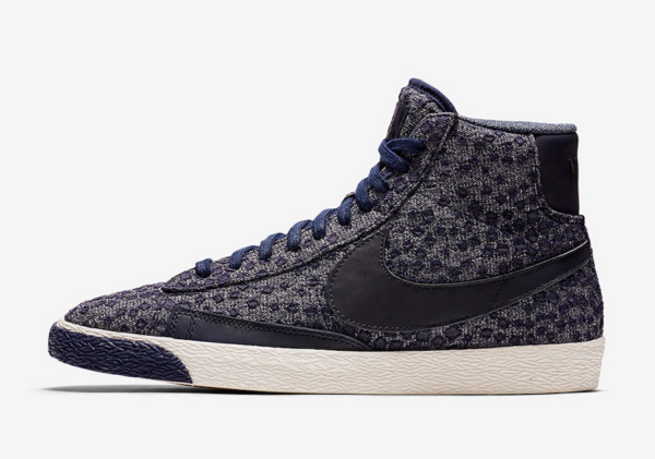 Giày Nike Blazer Mid Premium 'Obsidian' 917605-401 - Ảnh 5