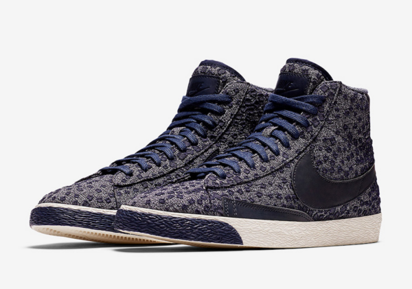 Giày Nike Blazer Mid Premium 'Obsidian' 917605-401 - Ảnh 6