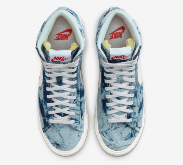 Giày Nike Blazer Mid 'Washed Denim' DV2182-900 - Ảnh 3