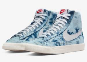 Alternative view of Giày Nike Blazer Mid 'Washed Denim' DV2182-900