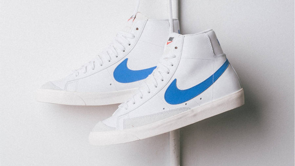 Giày Nike Blazer Mid '77 Vintage 'Pacific Blue' BQ6806-400 - Ảnh 5
