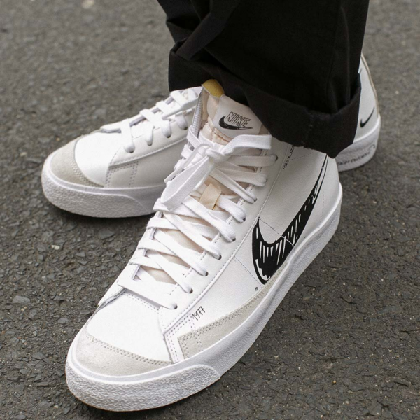 Giày Nike Blazer Mid 77 'Sketch Black' CW7580-101 - Ảnh 6