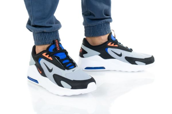 Giày Nike  Air Max Bolt Wolf Grey White Racer Blue Black CU4151-004 - Ảnh 3