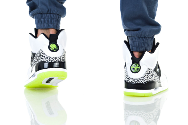 Giày Nike Jordan Spizike 'Cement Volt' 315371-170 - Ảnh 4