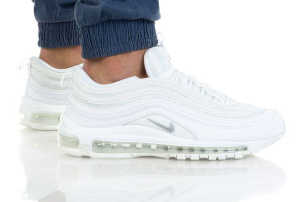 Giày Nike Air Max 97 'Triple White Wolf Grey' 921826-101 - Ảnh 10