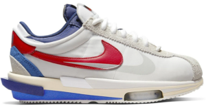 Giày Nike x Sacai Zoom Cortez SP 'White Red' DQ0581-100