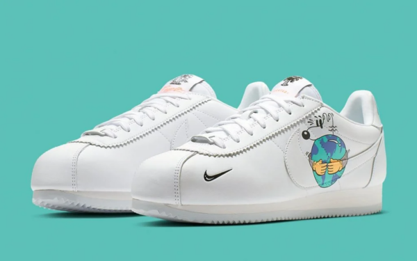 Giày Nike Steve Harrington x Cortez Flyleather QS 'Earth Day' CI5548-100 - Ảnh 10
