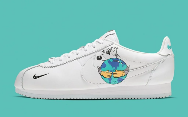 Giày Nike Steve Harrington x Cortez Flyleather QS 'Earth Day' CI5548-100 - Ảnh 8