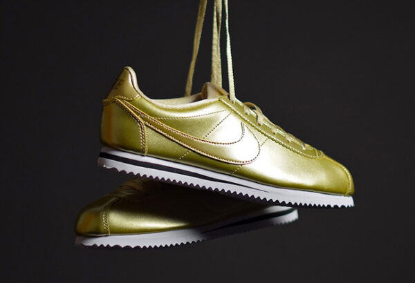 Giày Nike Cortez SE 'Gold Metallic Pack' 859569-900 - Ảnh 4