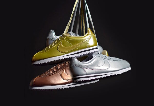 Giày Nike Cortez SE 'Gold Metallic Pack' 859569-900 - Ảnh 5