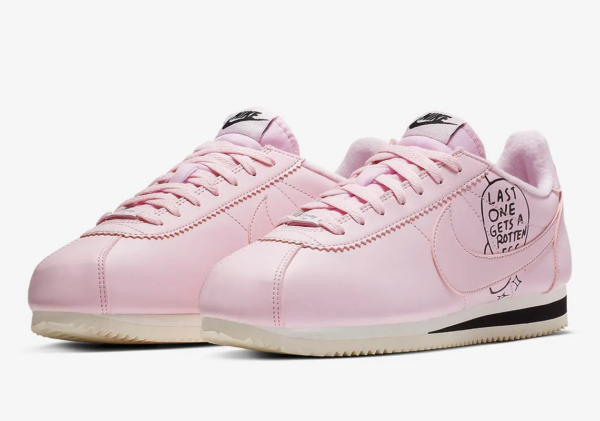 Giày Nike Nathan Bell x Classic Cortez 'Pink Foam' BV8165-600 - Ảnh 10
