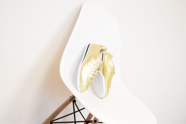 Giày Nike Cortez SE 'Gold Metallic Pack' 859569-900 - Ảnh 2
