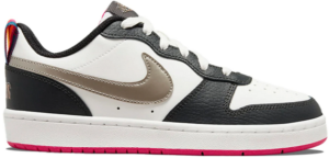 Giày Nike Court Borough Low 2 GS 'Off Noir Pink Prime' DJ0040-100
