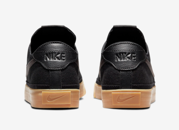 Giày Nike Court Legacy Canvas 'Black Gum' CW6539-004 - Ảnh 5
