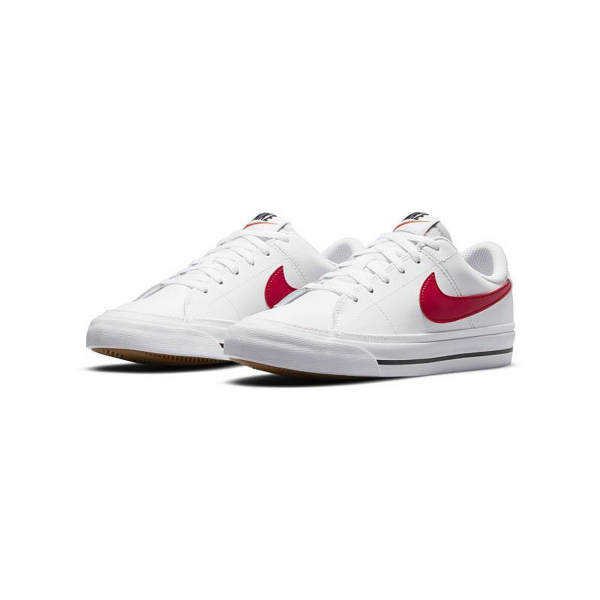 Giày Nike Court Legacy GS 'White University Red' DA5380-105 - Ảnh 4