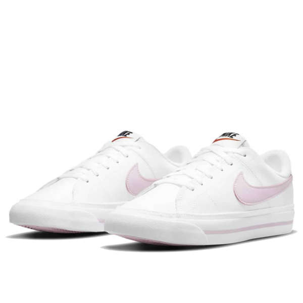 Giày Nike Court Legacy GS 'White Pink Foam' DA5380-109 - Ảnh 3