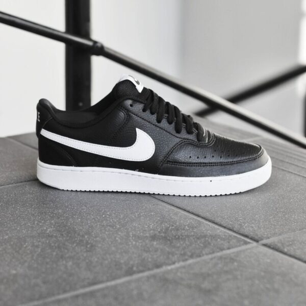 Giày Nike Court Vision Low 'Black White' CD5463-001 - Ảnh 7