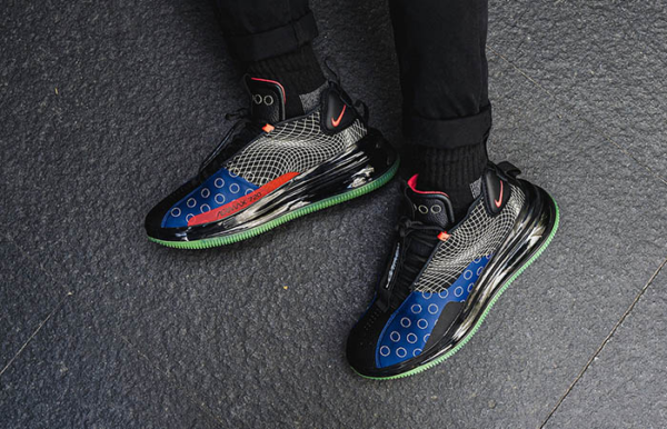 Giày Nike Air Max 720 Waves D Ms X 'Blue Void' BQ4430-400 - Ảnh 2