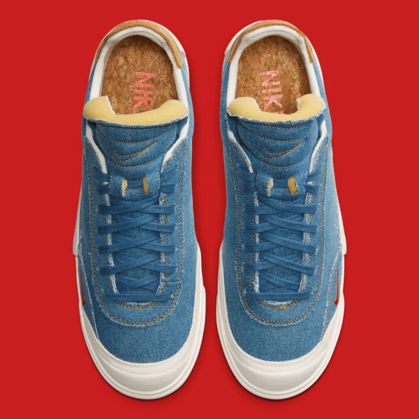 Giày Nike Drop Type LX Denim CW6213-461 - Ảnh 8