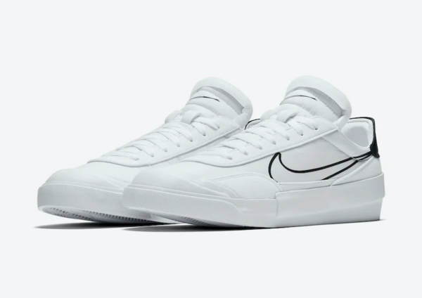 Giày Nike Drop Type HBR 'White Black' CQ0989-101 - Ảnh 3