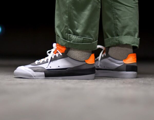Giày Nike Drop Type LX 'Wolf Grey And Orange' AV6697-002 - Ảnh 2