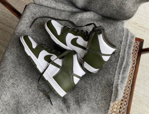 Giay Nike Dunk High Retro 'Cargo Khaki' DD1399-107