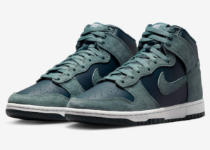 Giay Nike Dunk High Retro Premium 'Navy' DQ7679-400