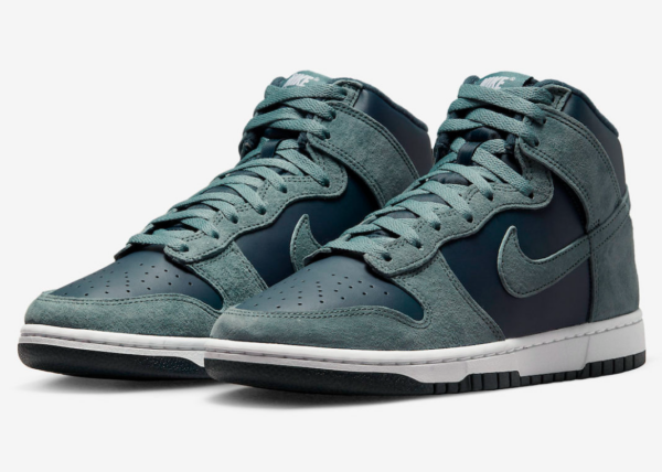 Giay Nike Dunk High Retro Premium 'Navy' DQ7679-400