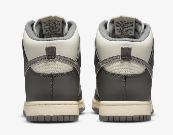 Giày Nike Dunk High Vintage 'Light Bone Grey' DM0582-001 - Ảnh 7