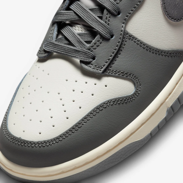 Giày Nike Dunk High Vintage 'Light Bone Grey' DM0582-001 - Ảnh 9