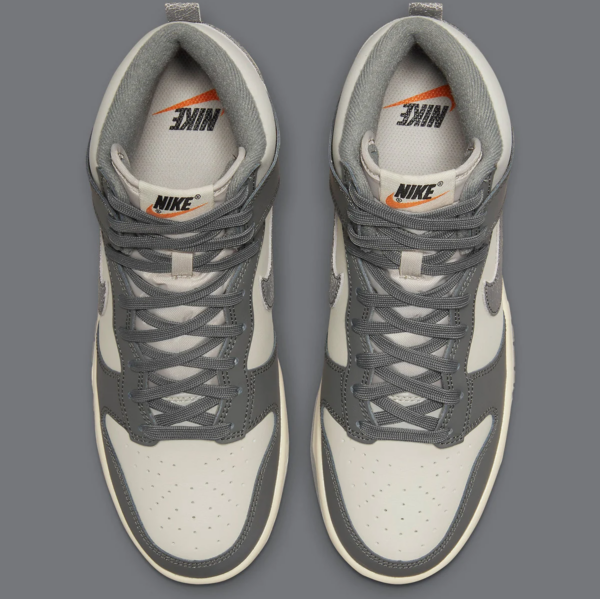 Giày Nike Dunk High Vintage 'Light Bone Grey' DM0582-001 - Ảnh 8