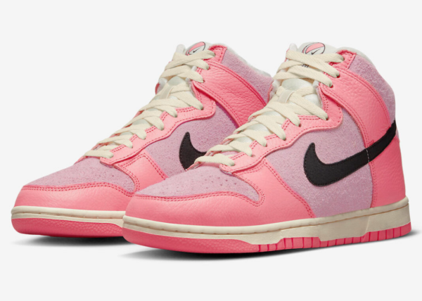Giày Nike Dunk High Hoops 'Pack Pink' DX3359-600 - Ảnh 3
