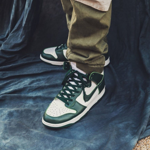 Giày Nike Dunk High SP 'Spartan Green' CZ8149-100 - Ảnh 2