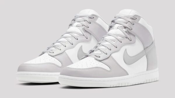 Giày Nike Dunk High 'Vast Grey' DD1399-100 - Ảnh 3