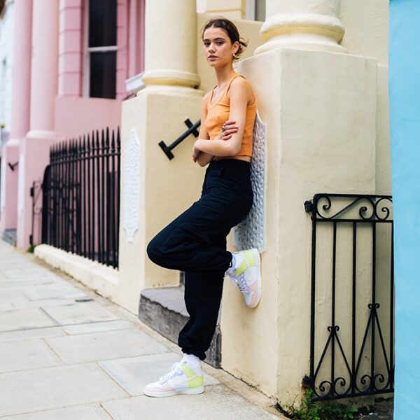 Giày Nike Wmns Dunk High 'Lemon Twist' DD1869-108 - Ảnh 4