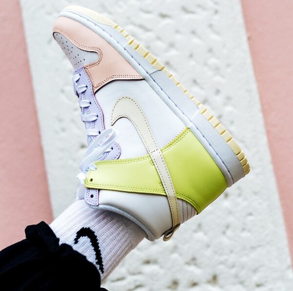 Giày Nike Wmns Dunk High 'Lemon Twist' DD1869-108 - Ảnh 3