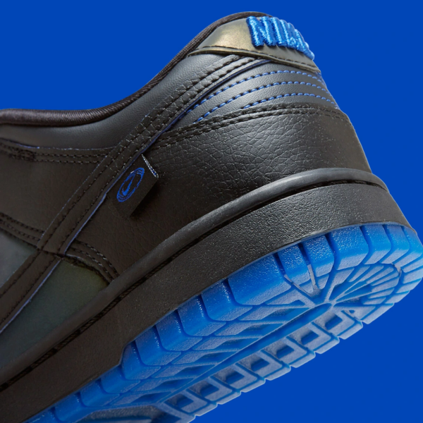 Giày Nike Dunk Low 'Black Royal Iridescent' FB1842-001 - Ảnh 5